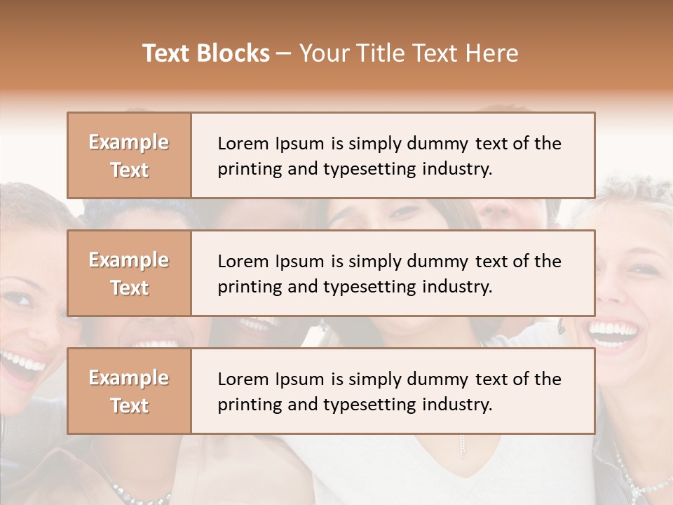 Trategy Writing Team PowerPoint Template