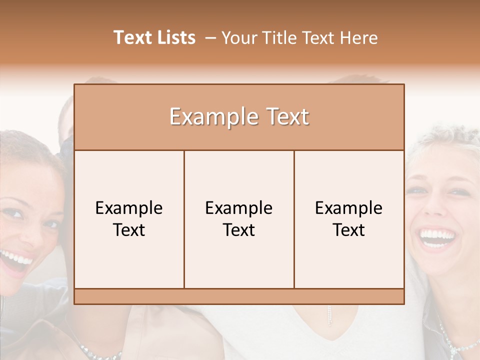 Trategy Writing Team PowerPoint Template