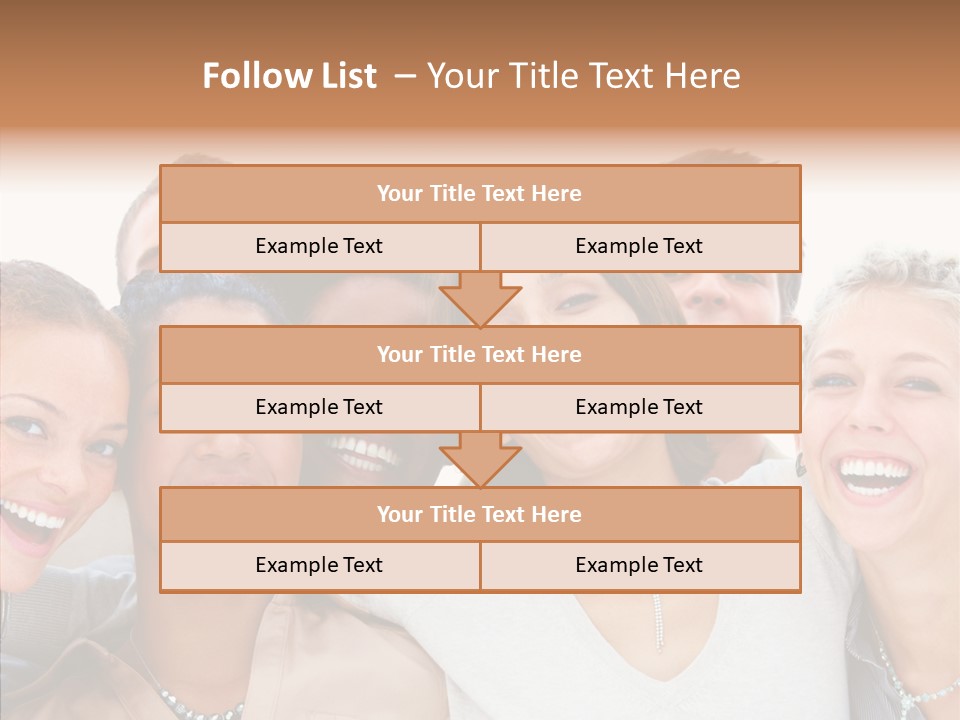 Trategy Writing Team PowerPoint Template