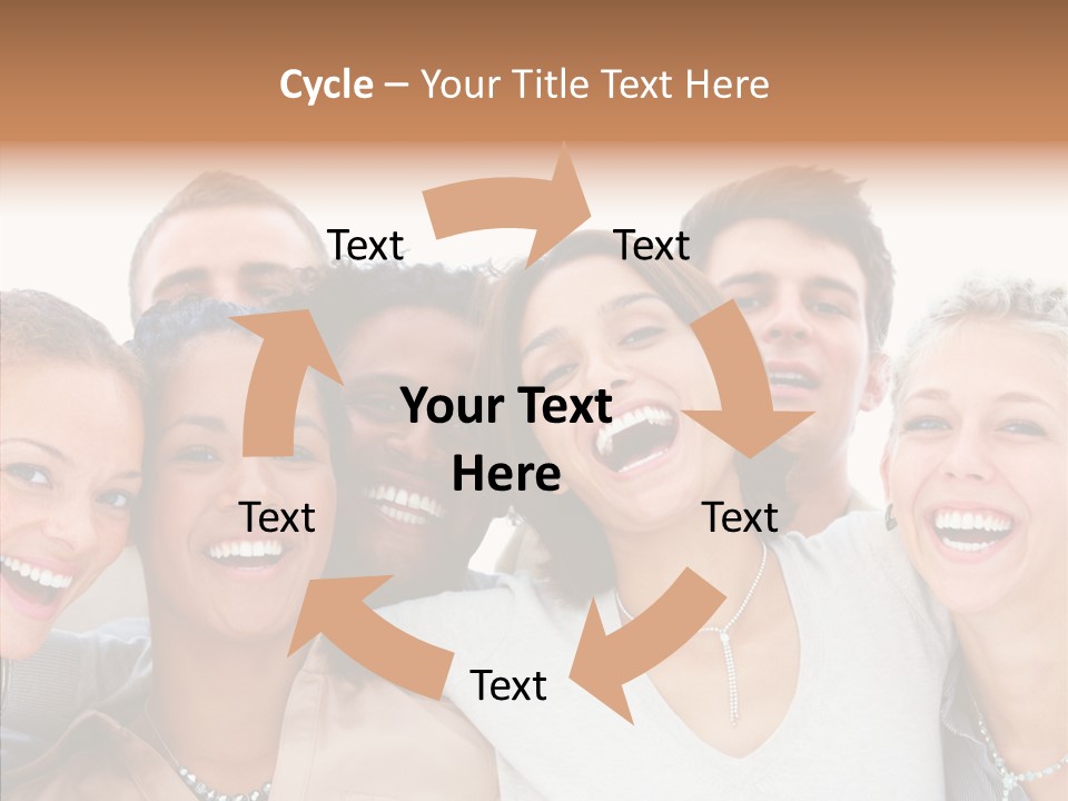 Trategy Writing Team PowerPoint Template