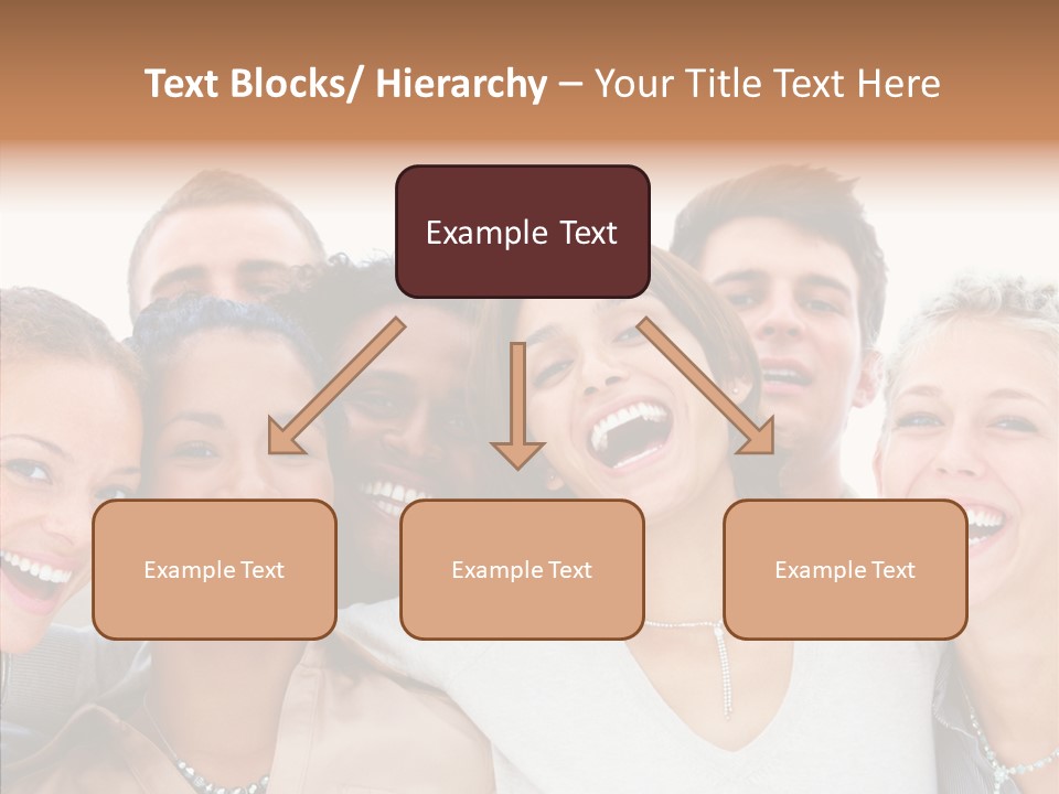 Trategy Writing Team PowerPoint Template