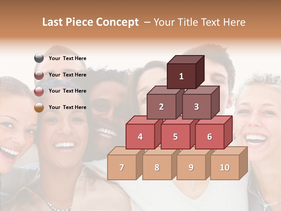 Trategy Writing Team PowerPoint Template