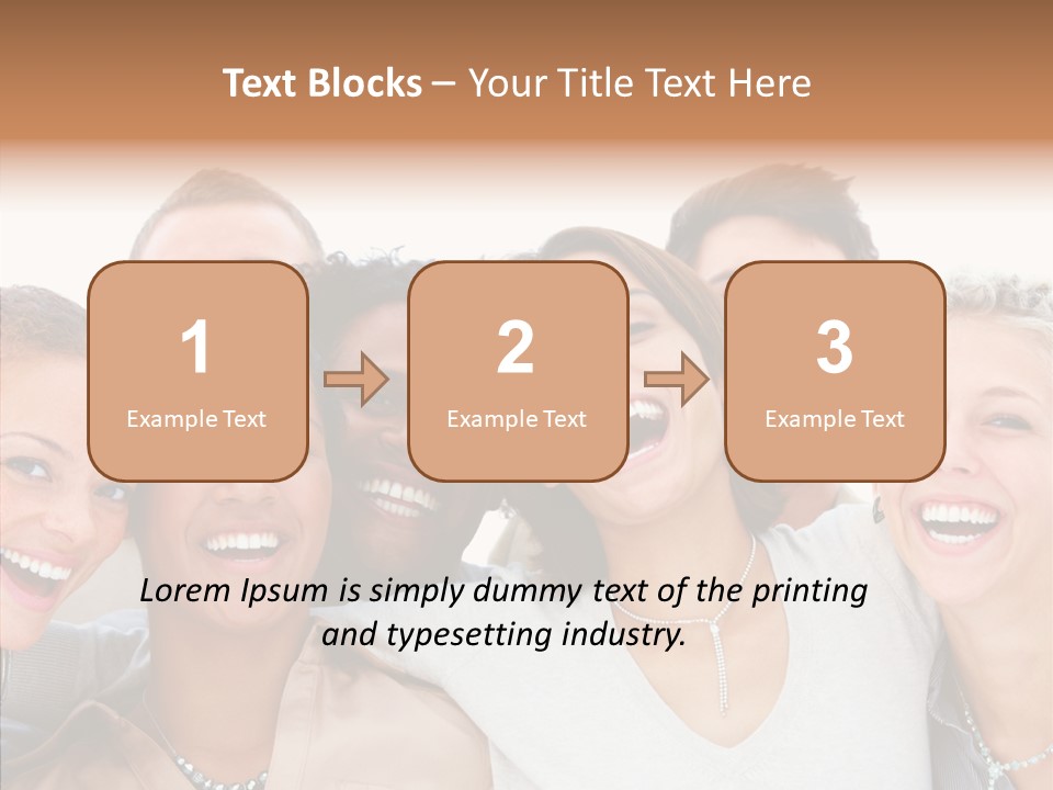 Trategy Writing Team PowerPoint Template