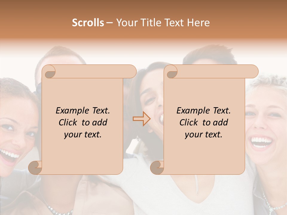 Trategy Writing Team PowerPoint Template