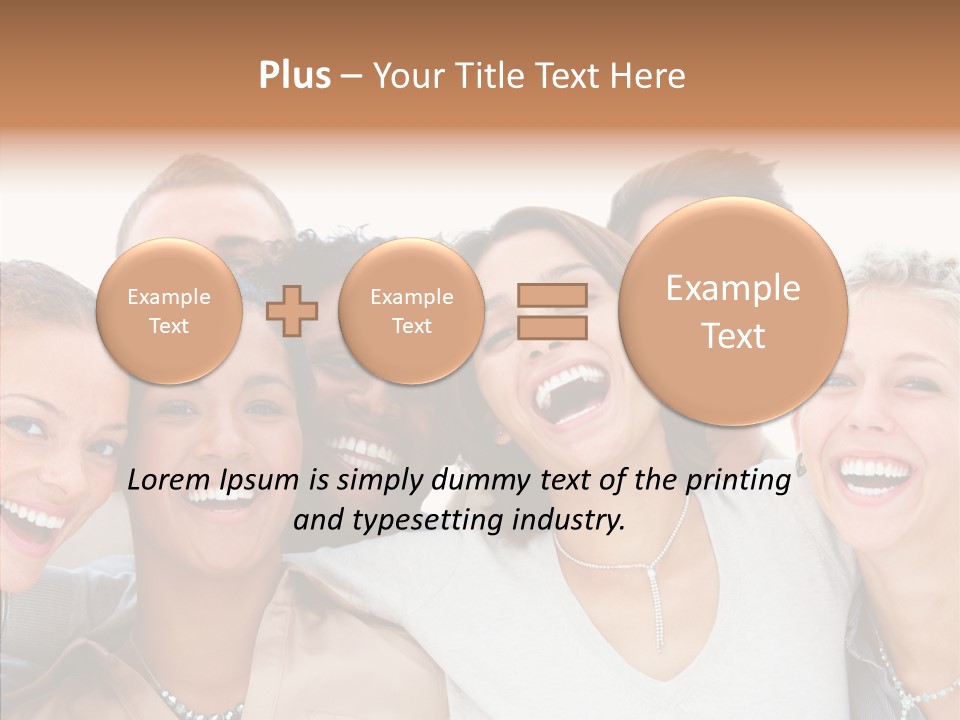 Trategy Writing Team PowerPoint Template