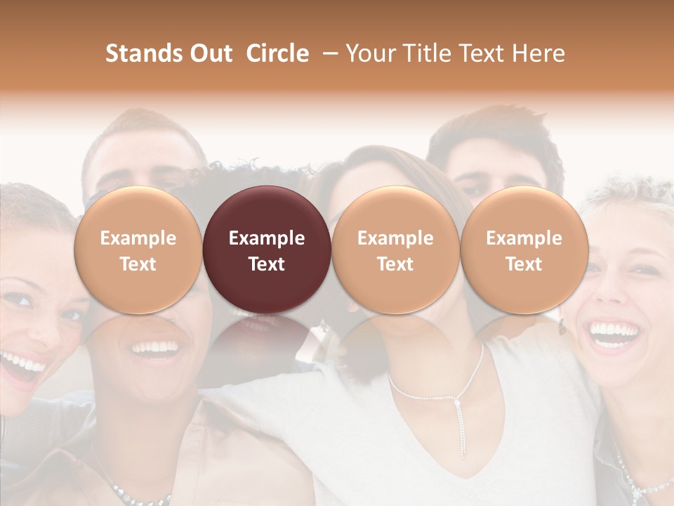 Trategy Writing Team PowerPoint Template