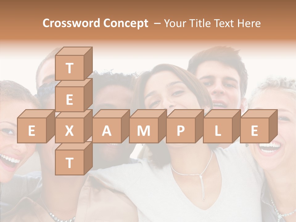 Trategy Writing Team PowerPoint Template