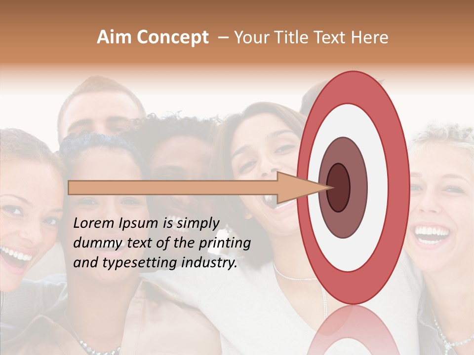 Trategy Writing Team PowerPoint Template