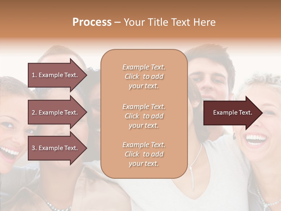 Trategy Writing Team PowerPoint Template
