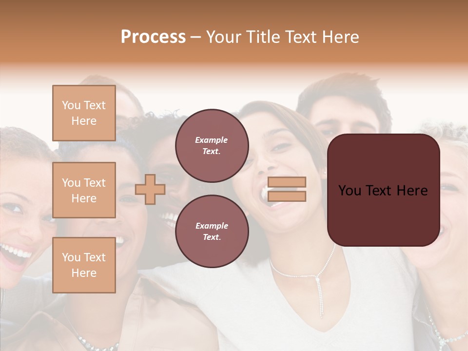 Trategy Writing Team PowerPoint Template