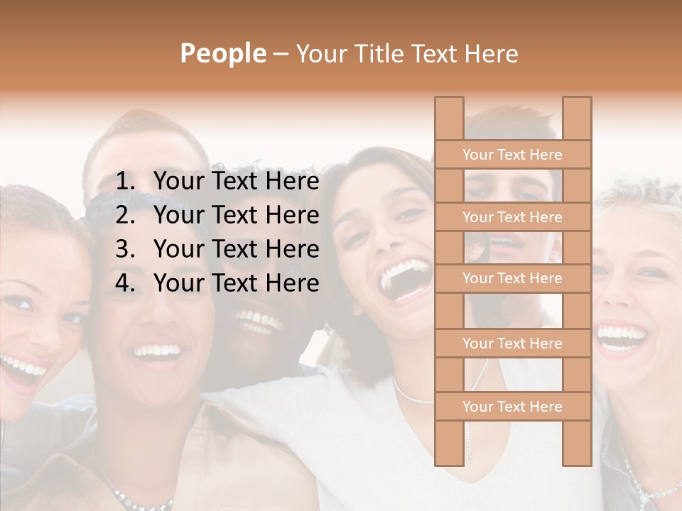 Trategy Writing Team PowerPoint Template