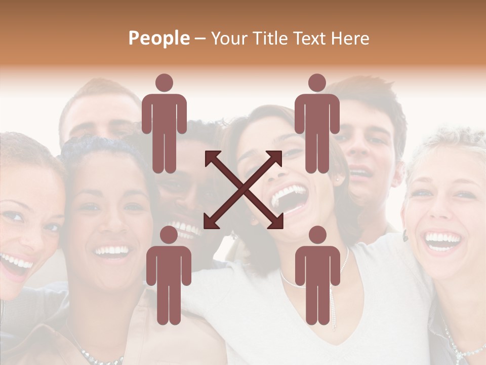 Trategy Writing Team PowerPoint Template