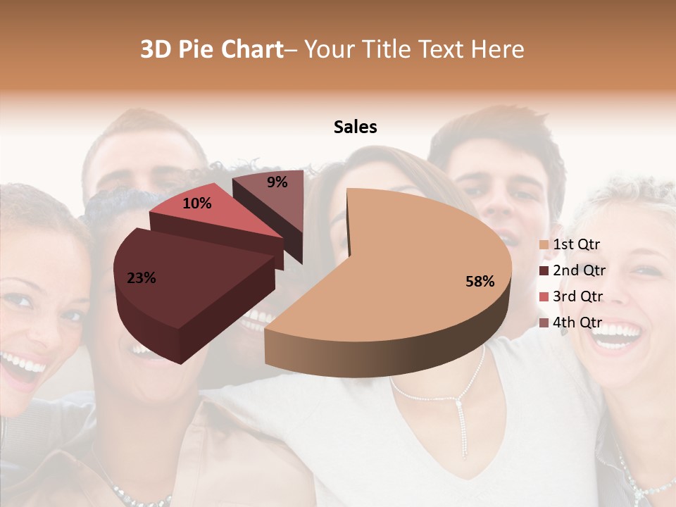 Trategy Writing Team PowerPoint Template