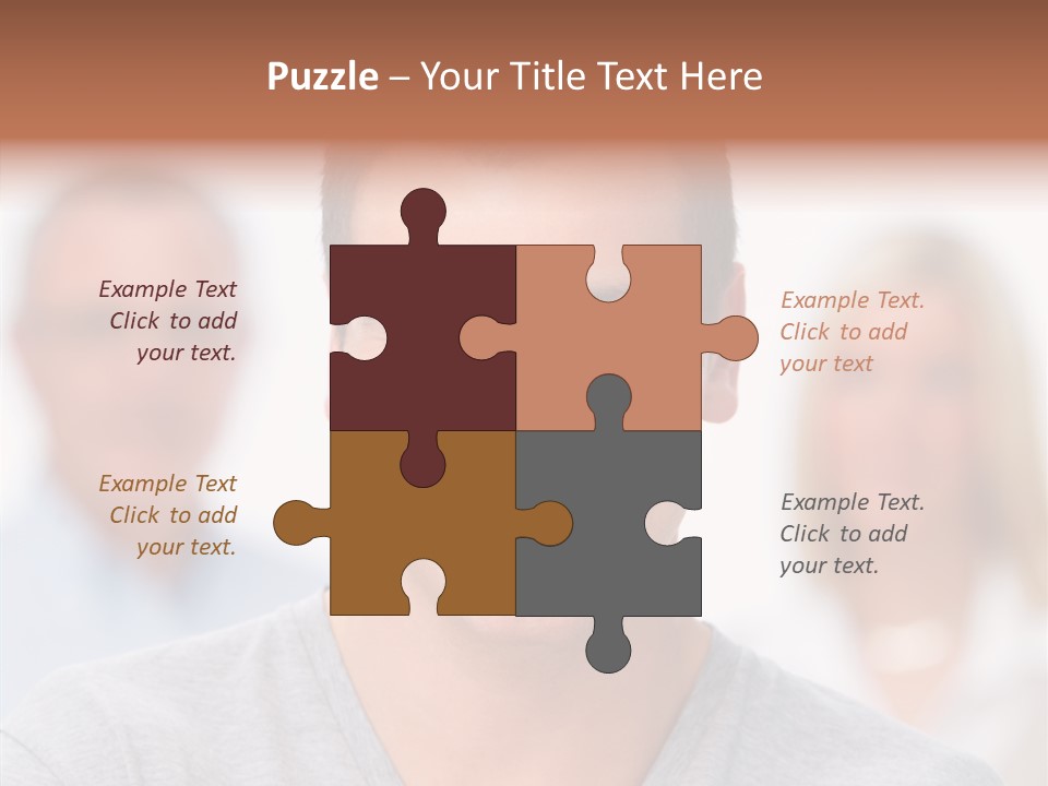 People Toon Together PowerPoint Template