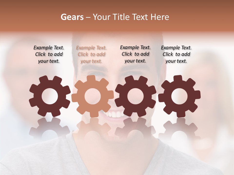 People Toon Together PowerPoint Template