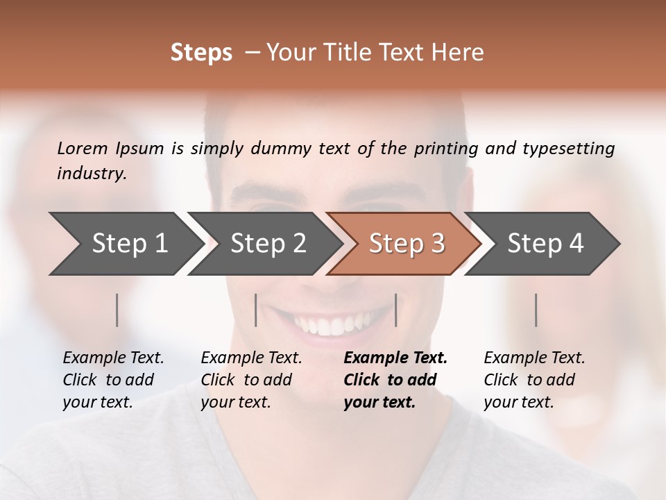 People Toon Together PowerPoint Template