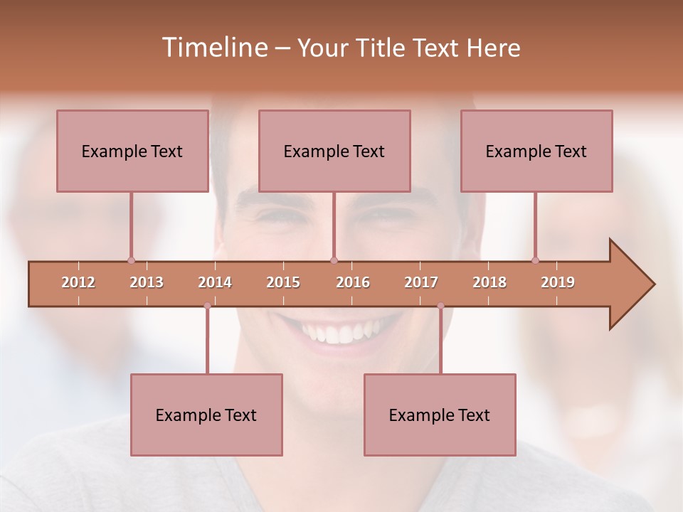 People Toon Together PowerPoint Template