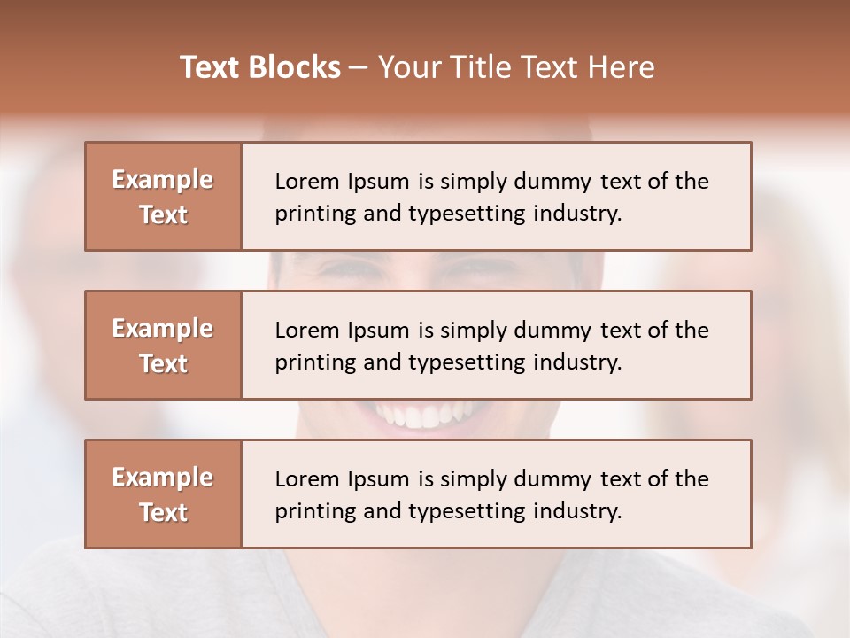 People Toon Together PowerPoint Template