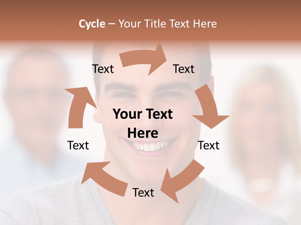 People Toon Together PowerPoint Template