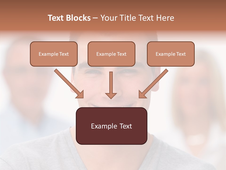 People Toon Together PowerPoint Template