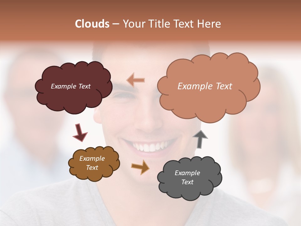 People Toon Together PowerPoint Template