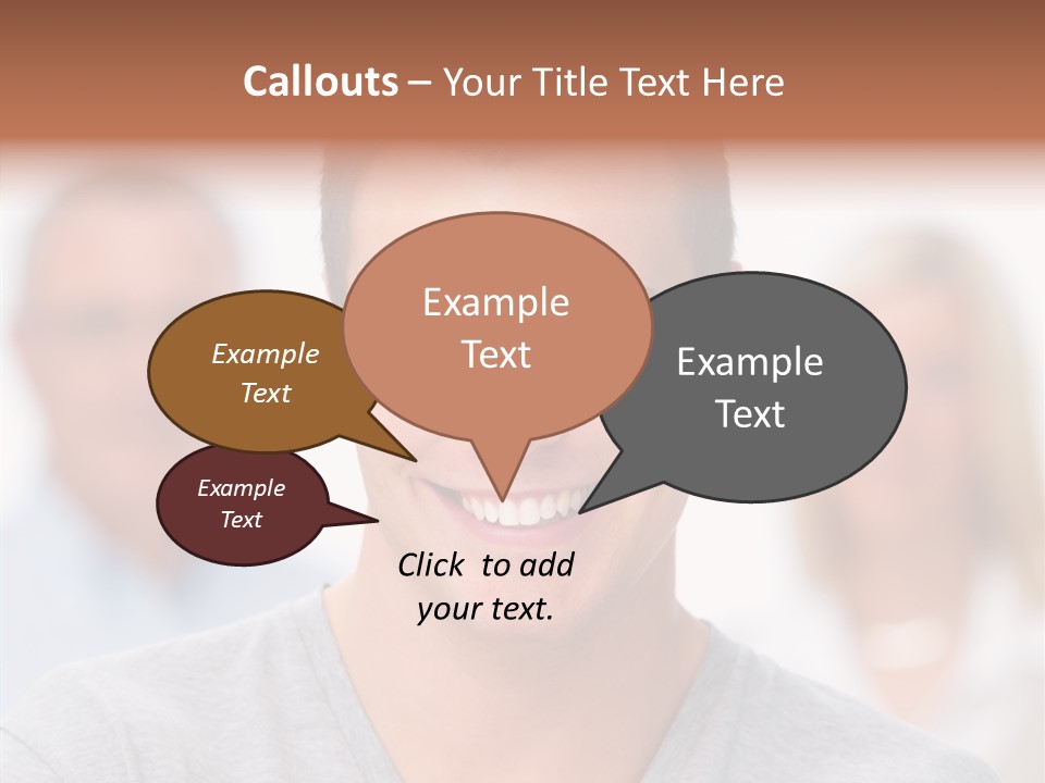 People Toon Together PowerPoint Template