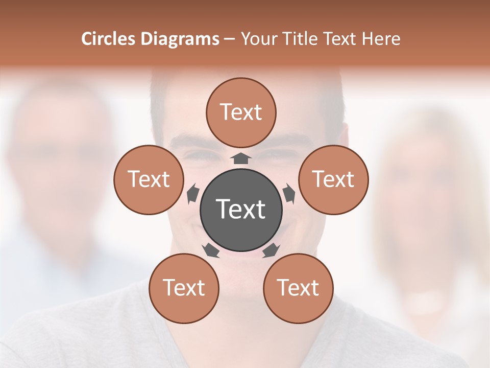 People Toon Together PowerPoint Template