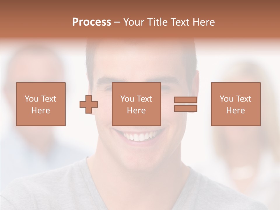 People Toon Together PowerPoint Template