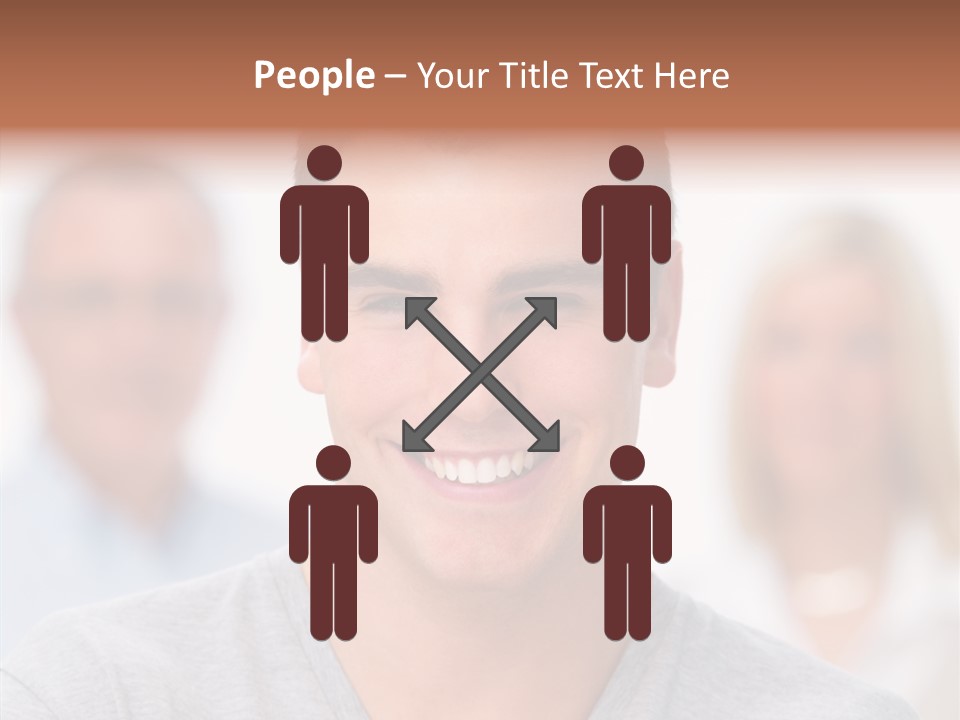 People Toon Together PowerPoint Template