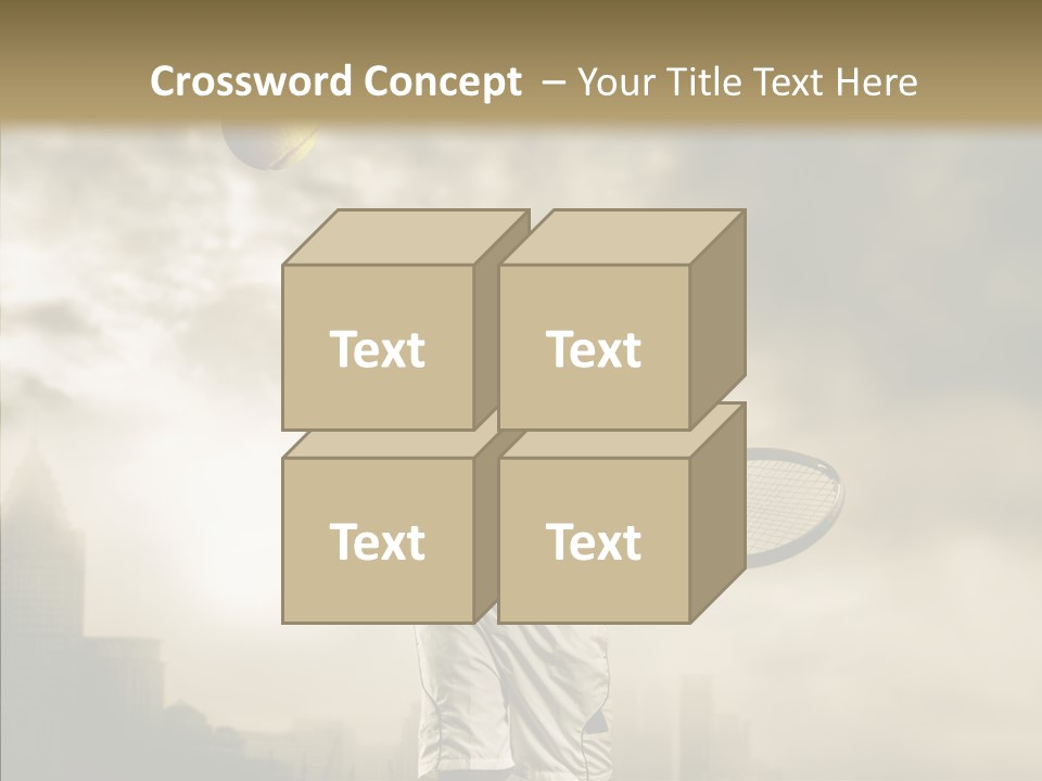 Score Sport Strong PowerPoint Template