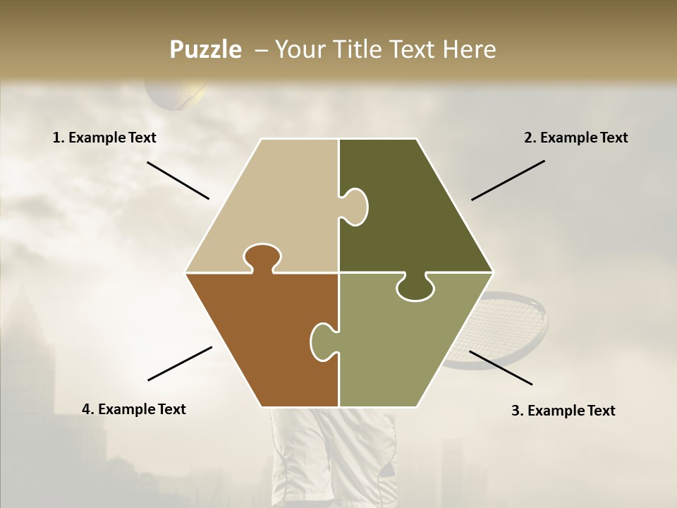 Score Sport Strong PowerPoint Template