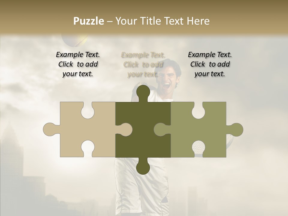 Score Sport Strong PowerPoint Template