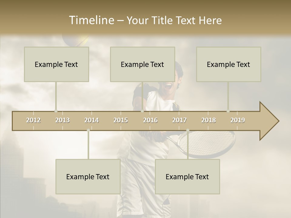 Score Sport Strong PowerPoint Template