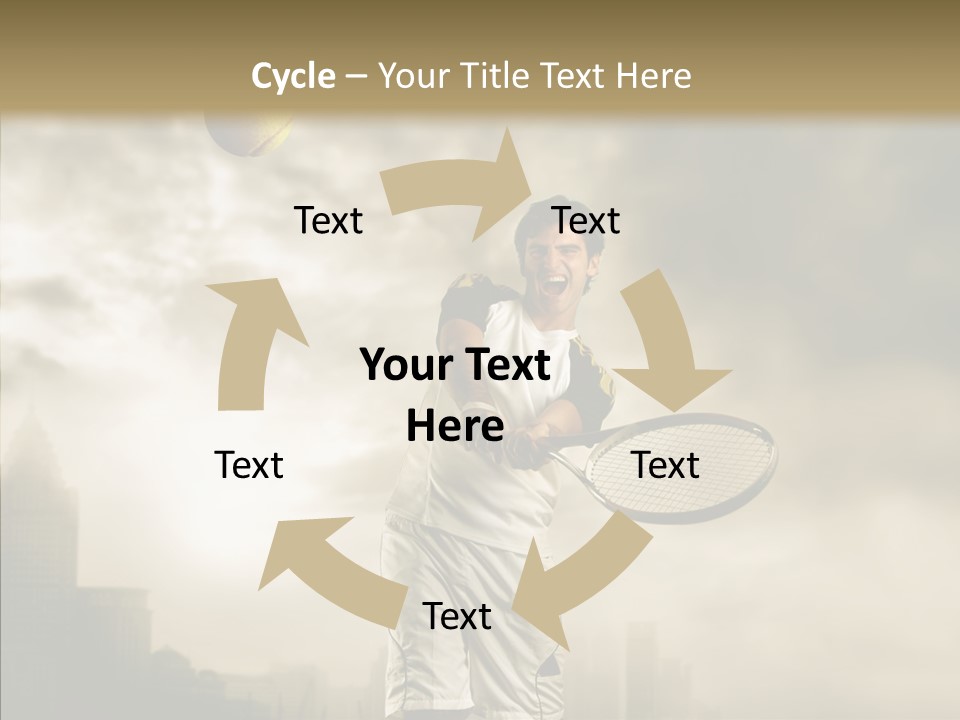 Score Sport Strong PowerPoint Template