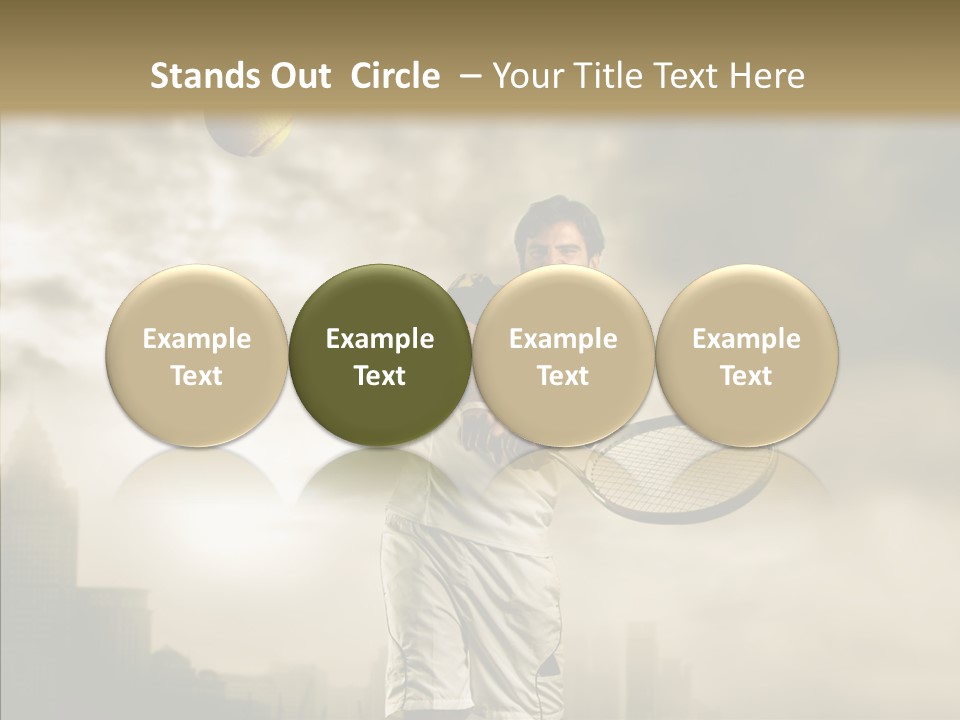 Score Sport Strong PowerPoint Template