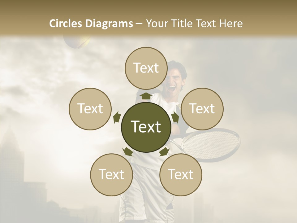 Score Sport Strong PowerPoint Template