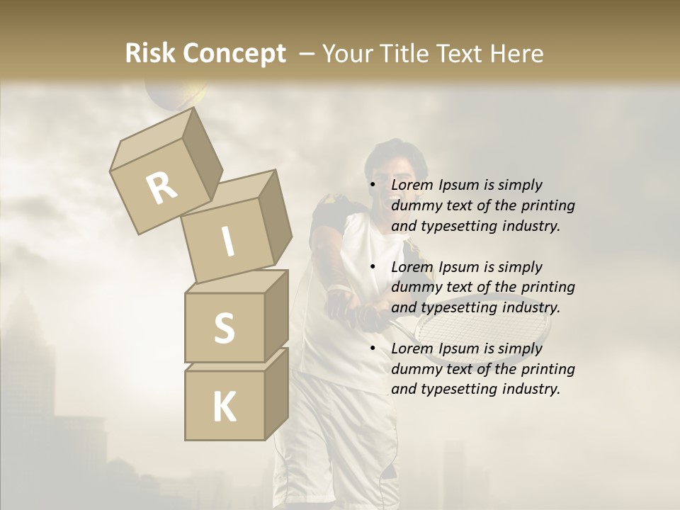 Score Sport Strong PowerPoint Template