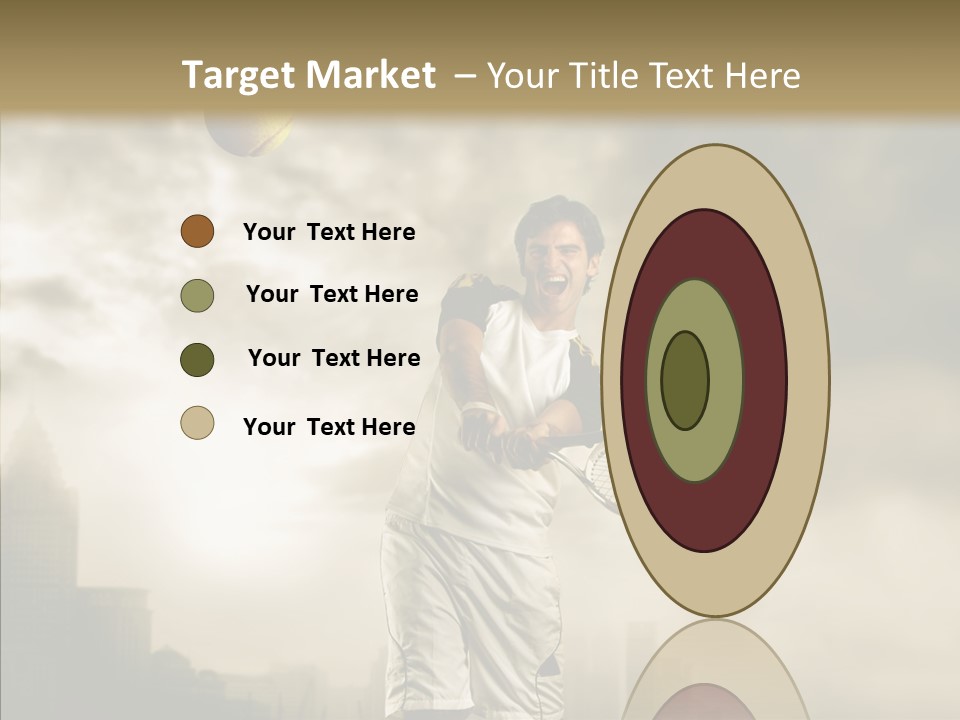Score Sport Strong PowerPoint Template