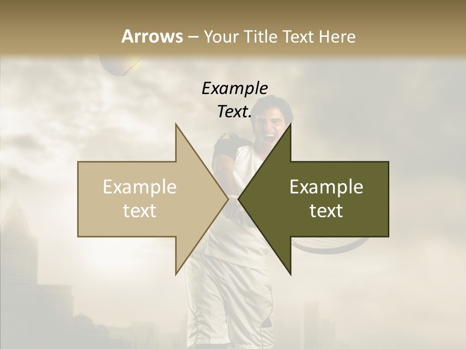 Score Sport Strong PowerPoint Template