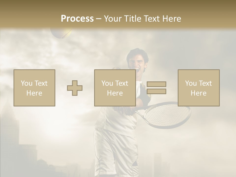 Score Sport Strong PowerPoint Template