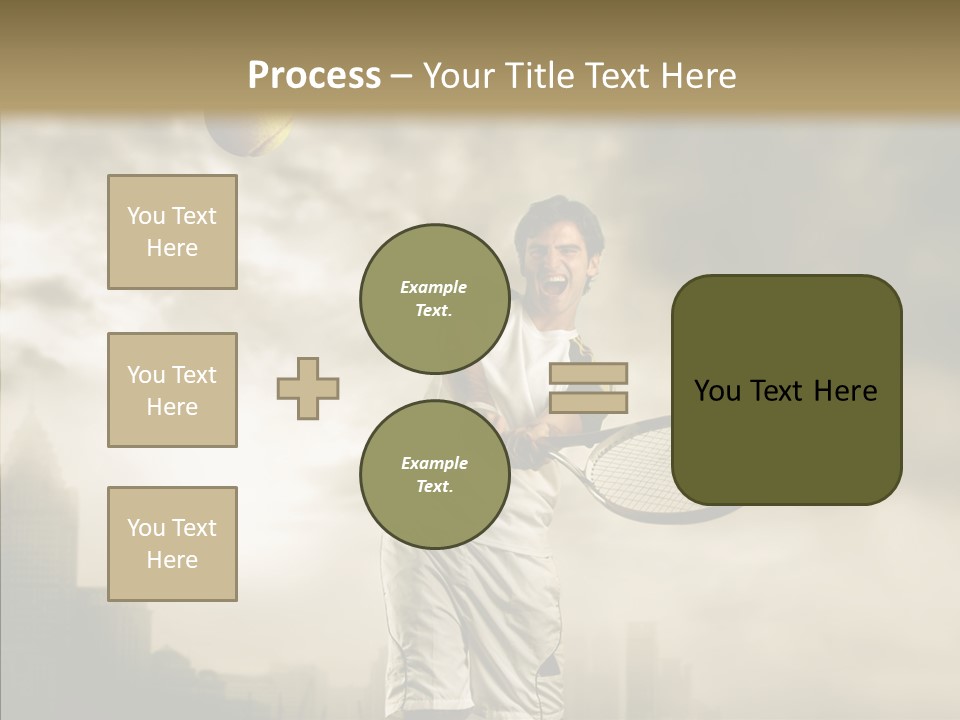 Score Sport Strong PowerPoint Template