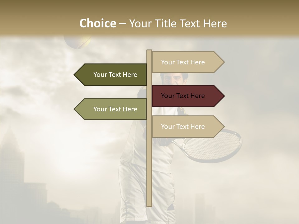 Score Sport Strong PowerPoint Template