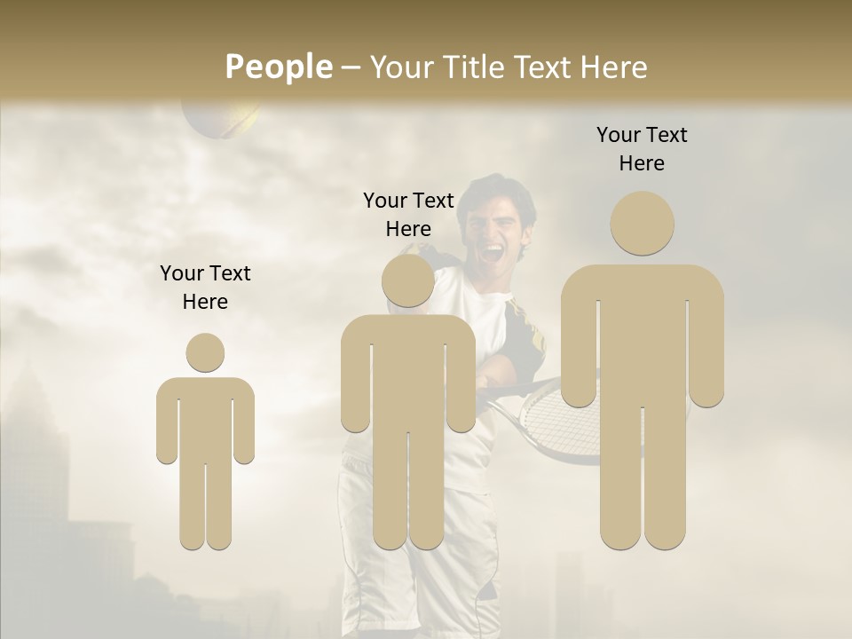 Score Sport Strong PowerPoint Template