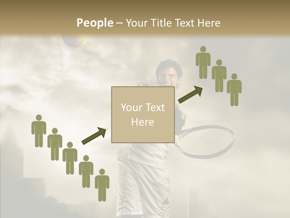 Score Sport Strong PowerPoint Template