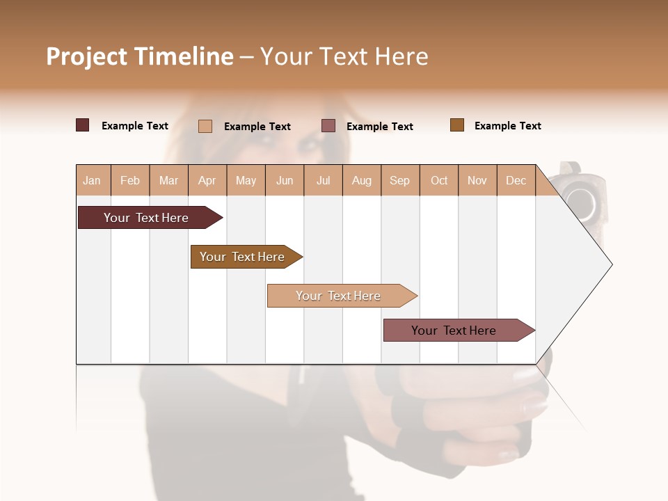 Firearm Gorgeous Calibre PowerPoint Template