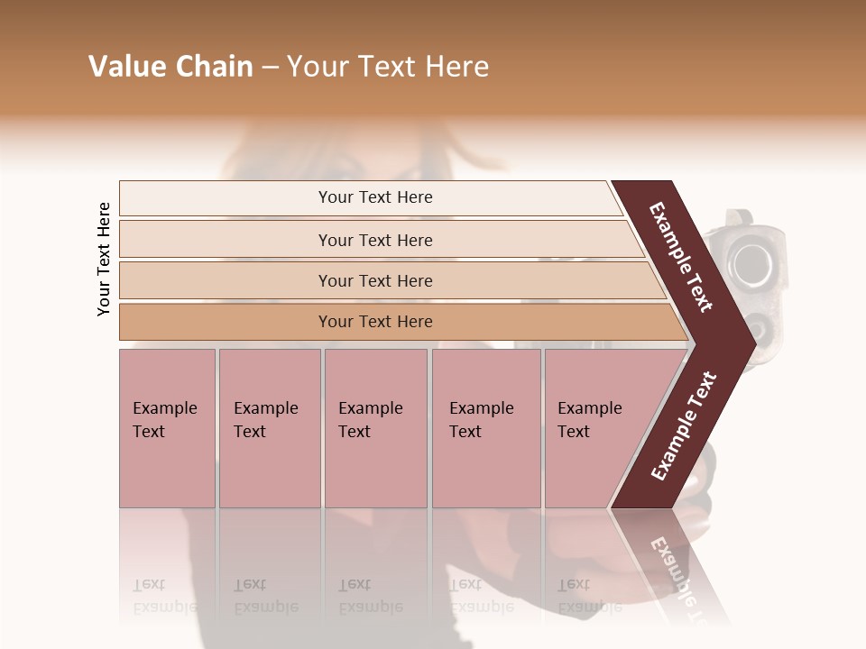 Firearm Gorgeous Calibre PowerPoint Template