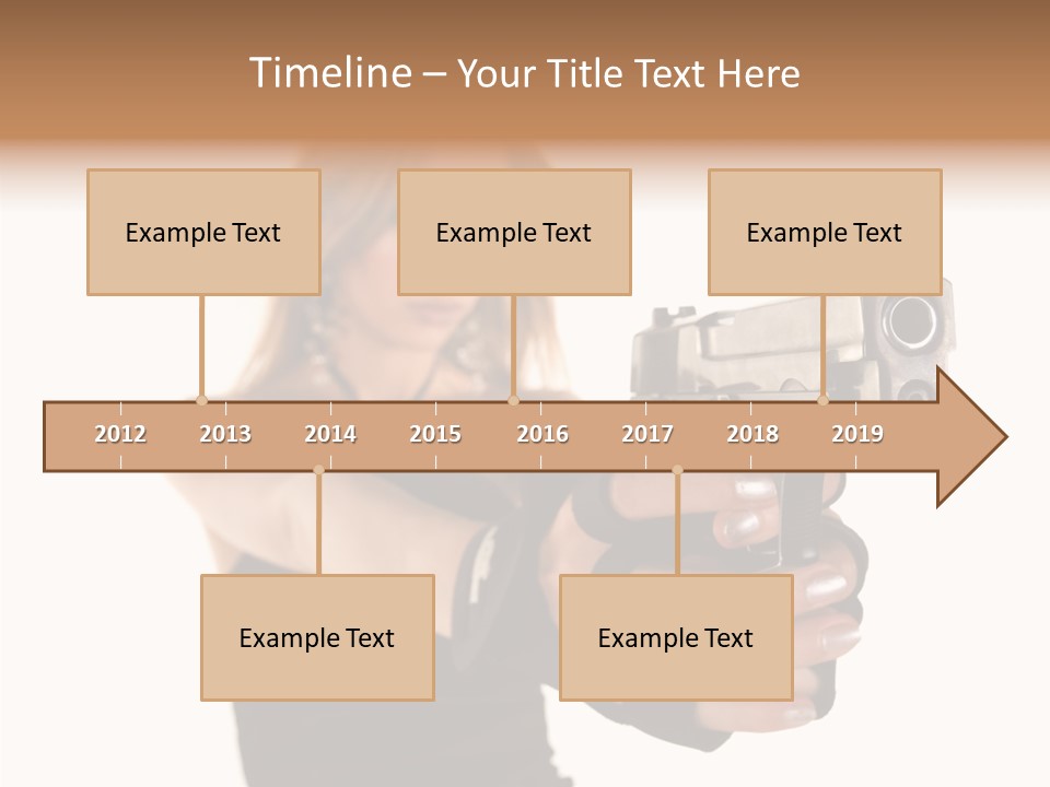 Firearm Gorgeous Calibre PowerPoint Template