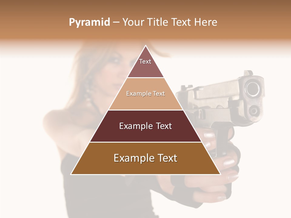 Firearm Gorgeous Calibre PowerPoint Template