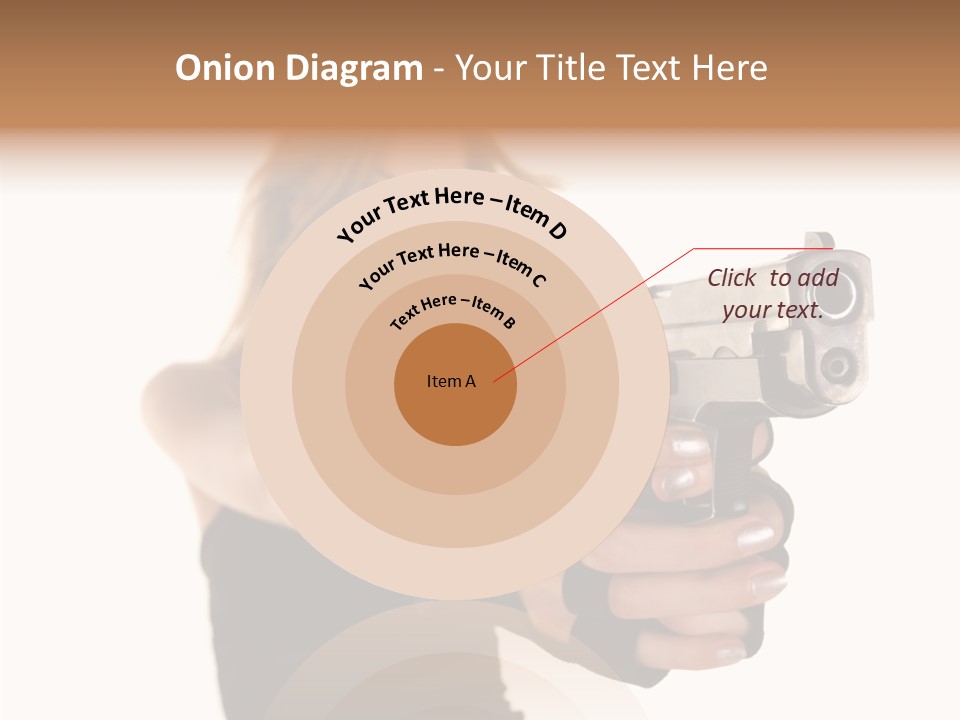 Firearm Gorgeous Calibre PowerPoint Template