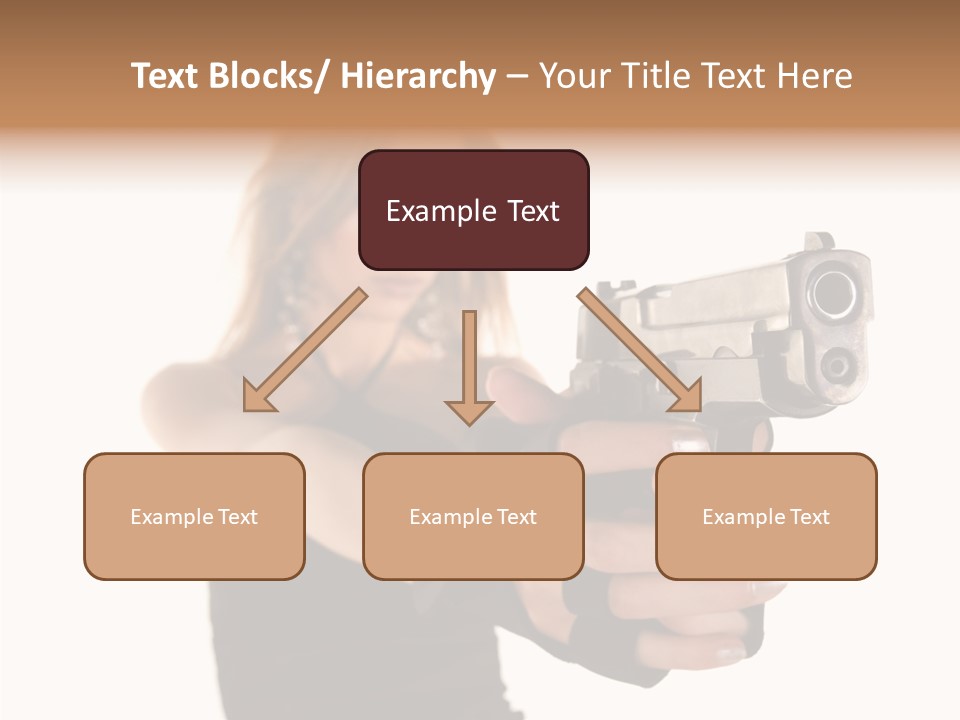 Firearm Gorgeous Calibre PowerPoint Template